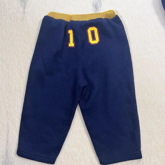 Looney Tubes Baby Taz 2pc Outfit Set 18M Zip Hoodie & Pants Navy Blue Cartoon - Picture 6 of 7